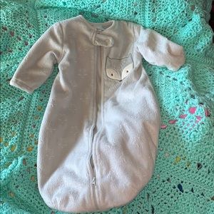 Chick Pea baby zip up body suit